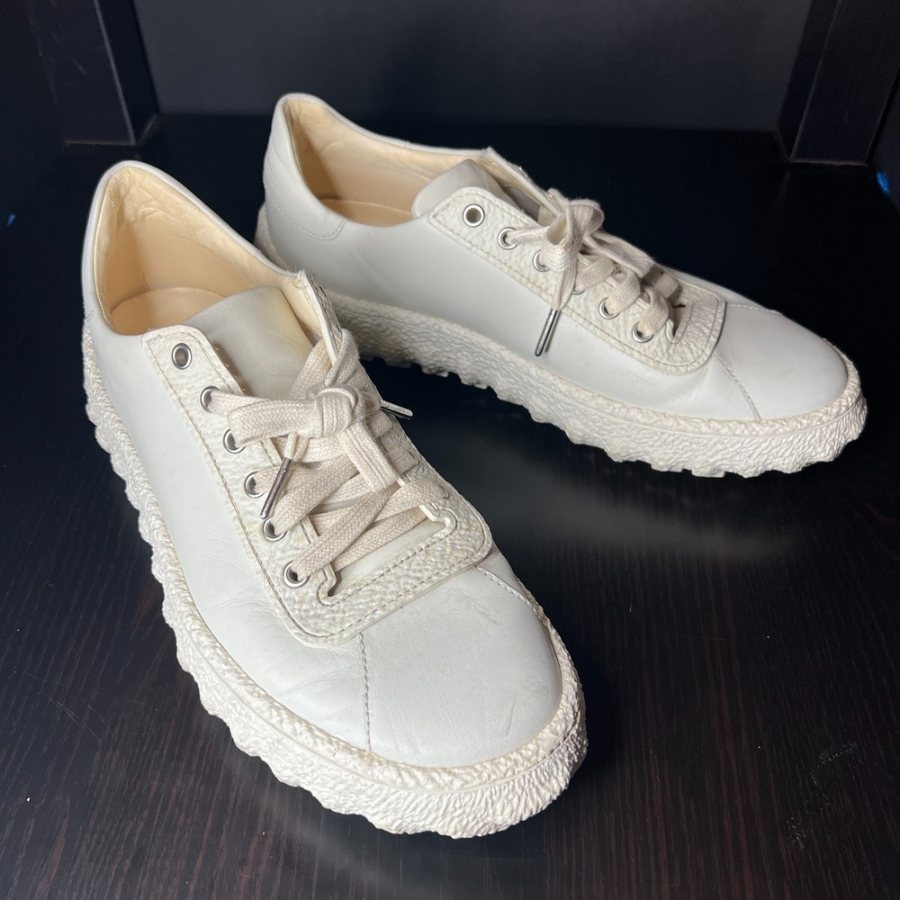 CamperLab Eki Michelin Sole Leather Sneakers White Unisex EU‎ 43 / US 10